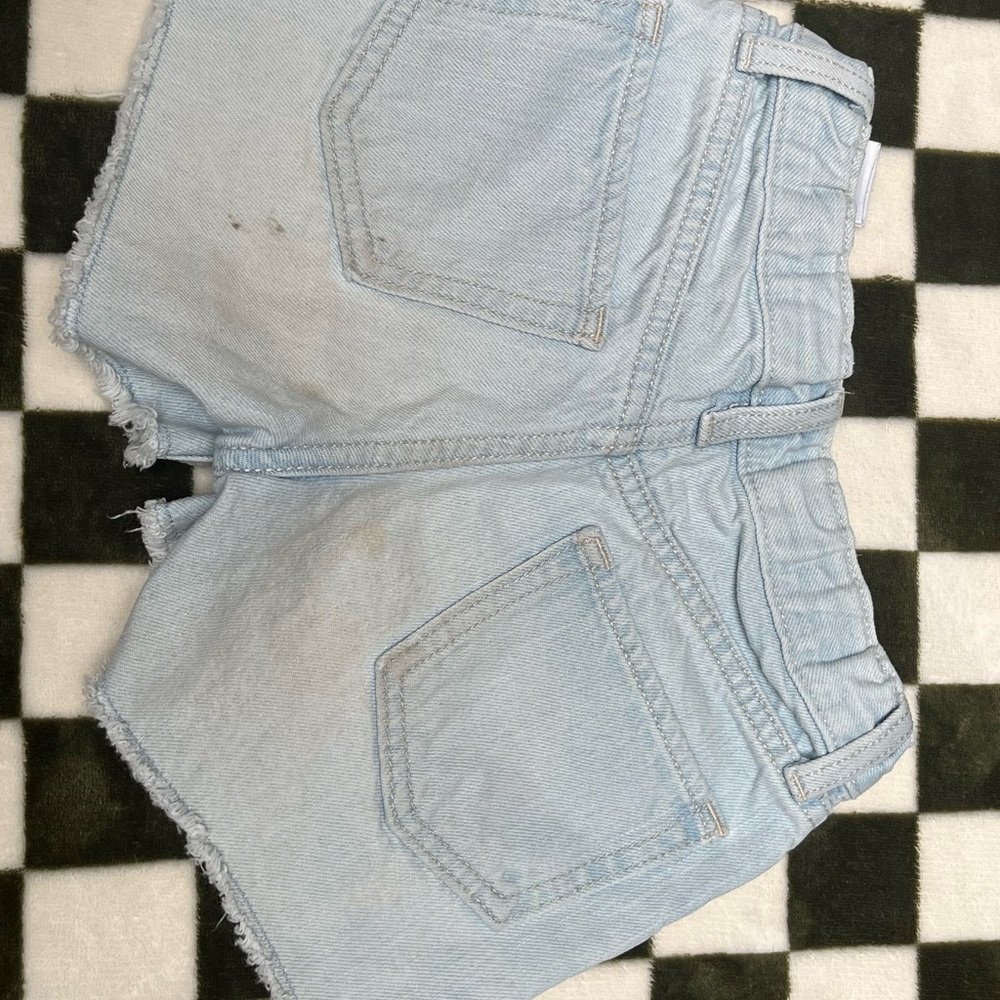 Old Navy Girls Denim Shorts Bundle - Dark Blue, Medium Blue, Light Blue, Black - Picture 12 of 16